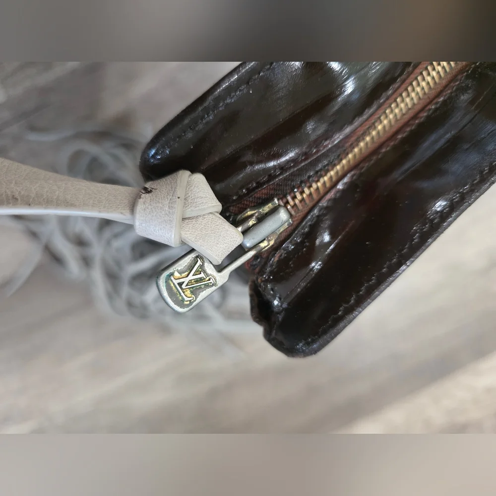 Upcycled LV LOUIS VUITTON Westerncore Clutch Pouch Bag Formal Monogram Tassel - Picture 9 of 15